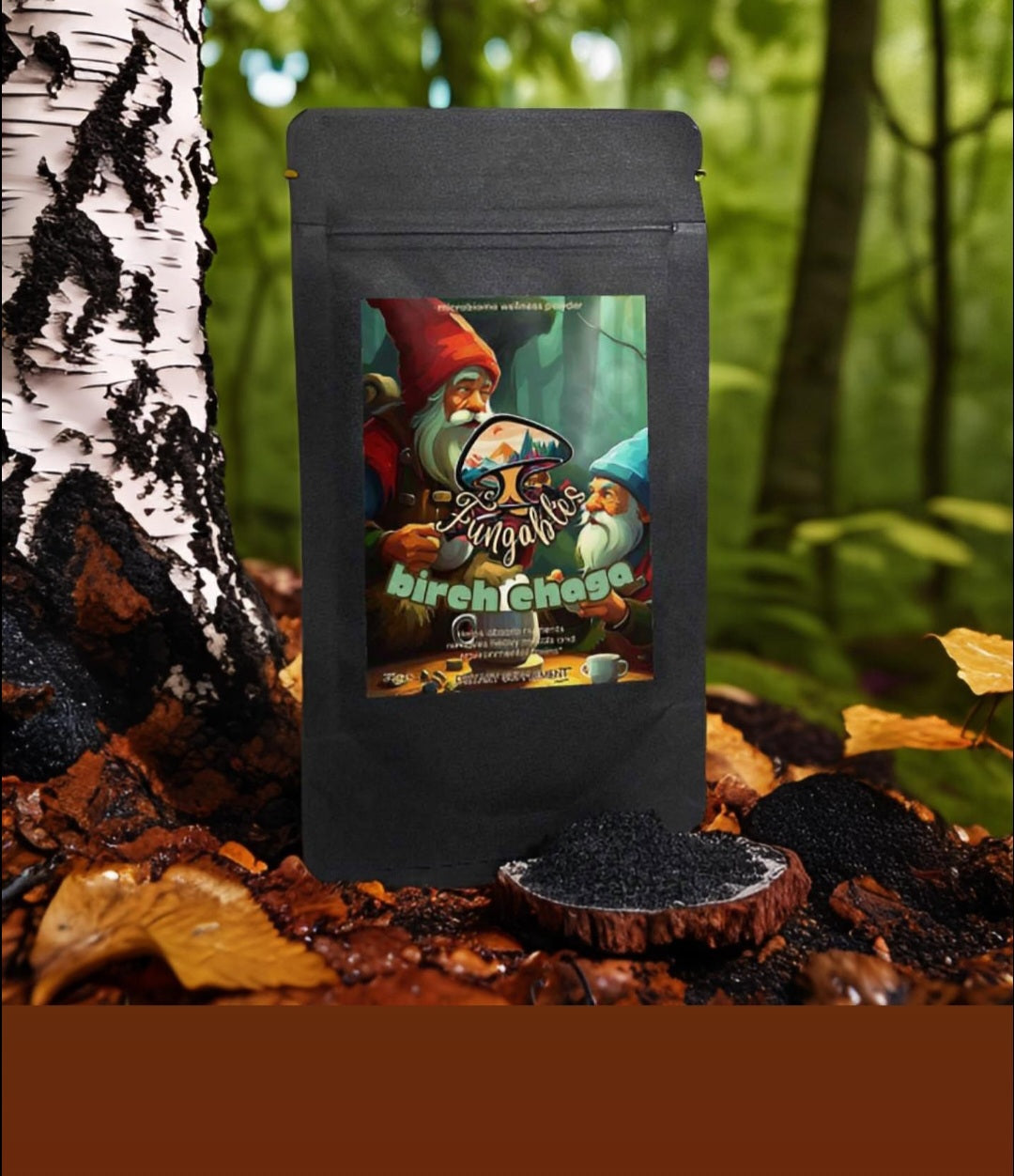 Birch Chaga Microbiome Wellness Powder