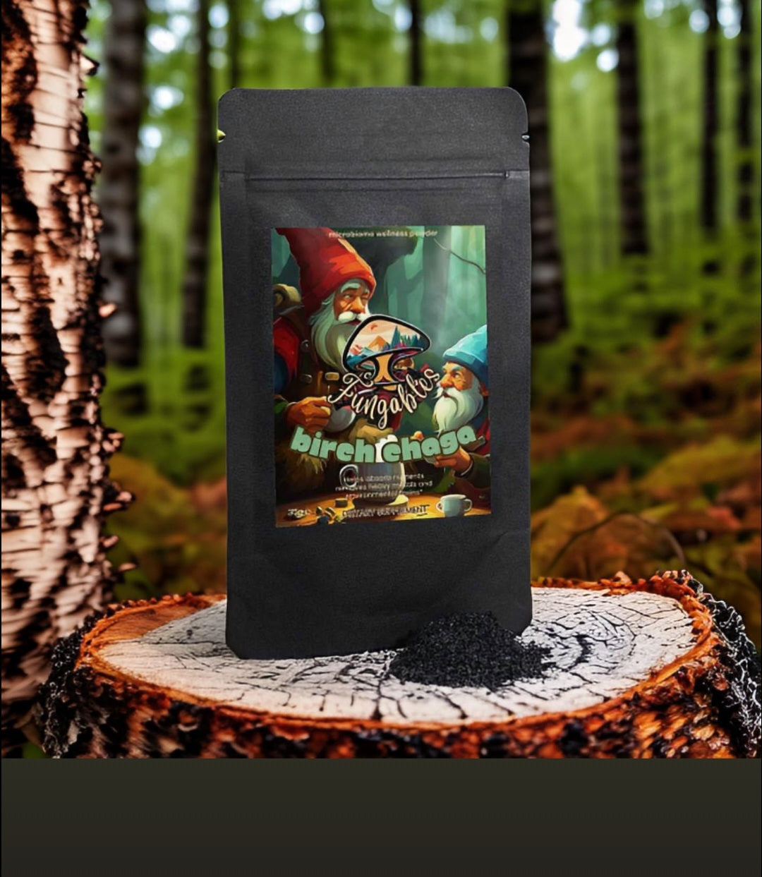 Birch Chaga Microbiome Wellness Powder