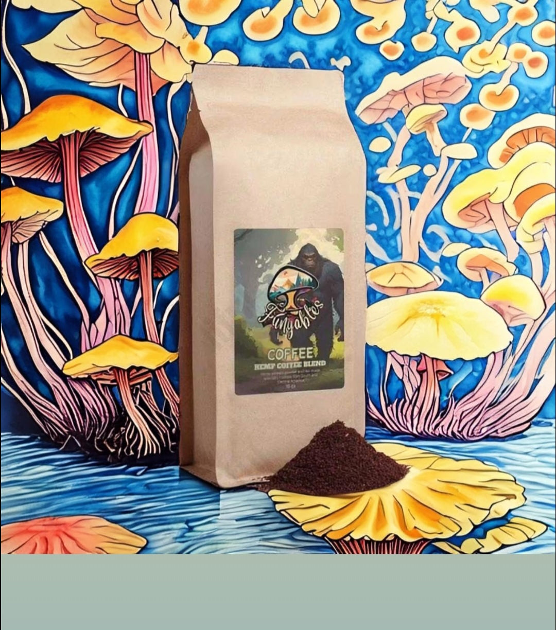 Organic Hemp Coffee Blend - Medium Roast 16oz